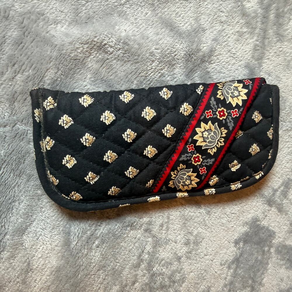 Vera Bradley Quilted Eyeglass Case Floral Padded Sunglasses Holder